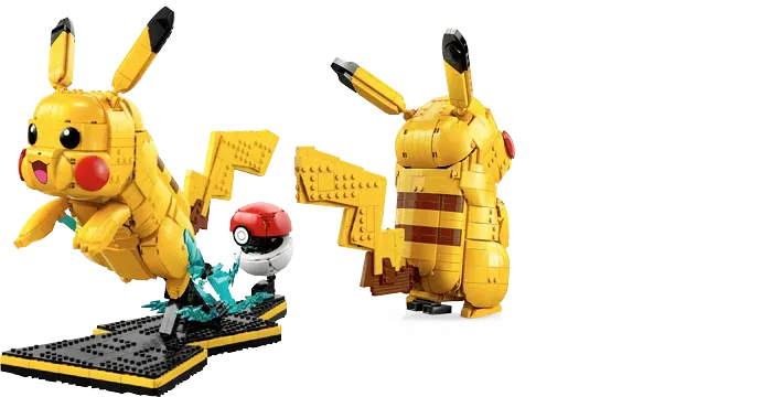 Pikachu e Poké Ballpara sua coleção